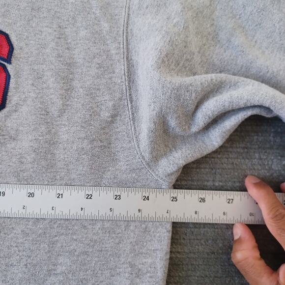 Champion University of Mississippi Ole Miss Relaxed Fit Pullover Sweatshirt XL - Picture 9 of 10